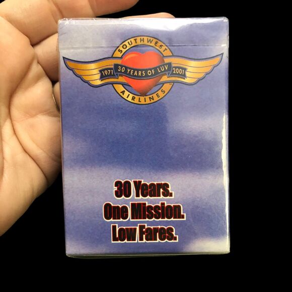 Lot of 2 NEW Sealed Playing Cards, Collectible Southwest Airlines Advertising - Picture 4 of 7